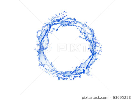 Fluid splash 63695238