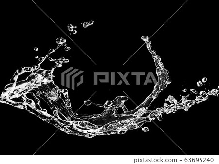 Fluid splash 63695240