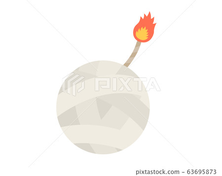 煙彈的插圖 63695873