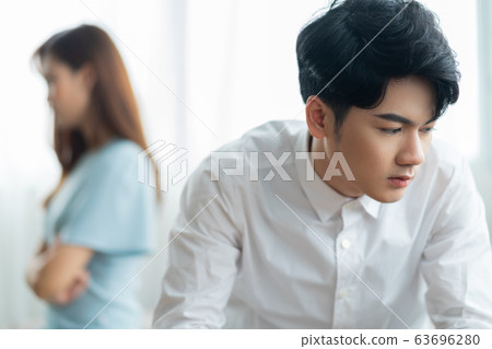 Angry, couple, broke up Angry, couple, broke up 63696280