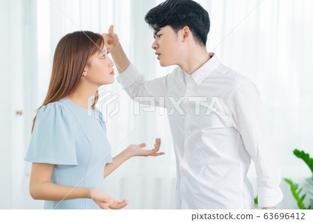 Couple, fight, domestic violence Couple, fight, domestic violence 63696412