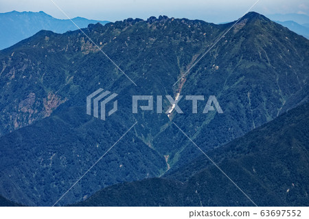 Mt. Hakkai seen from Mt. 63697552