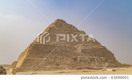 The Pyramid of Djoser or Djeser and Zoser, or Step The Pyramid of Djoser or Djeser and Zoser, or Step 63698001