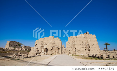 Karnak Temple in Luxor, Egypt. The Karnak Temple 63698125
