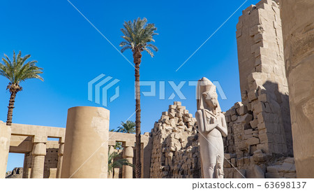 Karnak Temple in Luxor, Egypt. The Karnak Temple 63698137