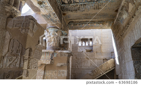 Luxor, Egypt: Deir el-Medina,is an ancient 63698186