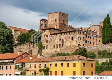 Castello degli Ezzelini - Medieval castle in Bassano del Grappa Italy 63700949