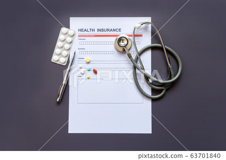Health insurance form with model and policy Health insurance form with model and policy 63701840