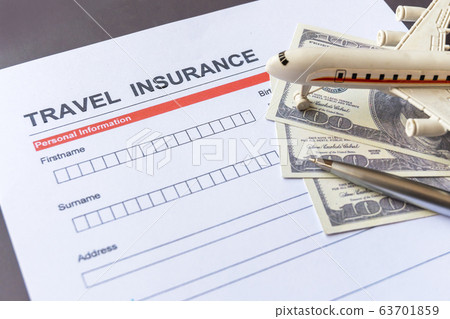 Travel insurance form with model and policy Travel insurance form with model and policy 63701859