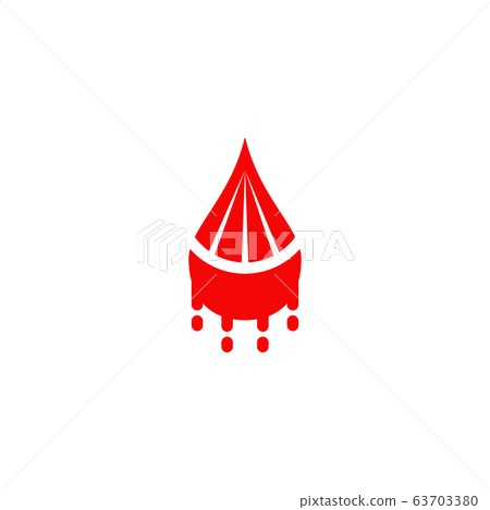 Blood icon logo design vector Blood icon logo design vector 63703380