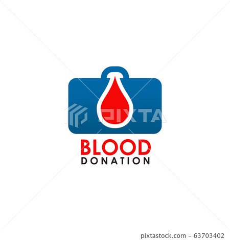 Blood icon logo design vector template Blood icon logo design vector template 63703402