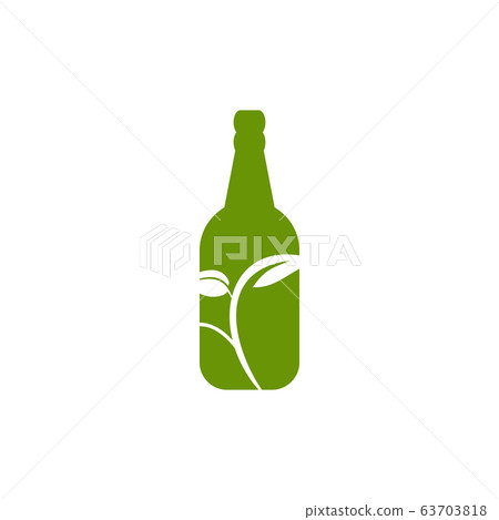 Bottle icon logo design vector template Bottle icon logo design vector template 63703818