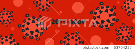 Pandemic medical concept banner with dangerous Pandemic medical concept banner with dangerous 63704233