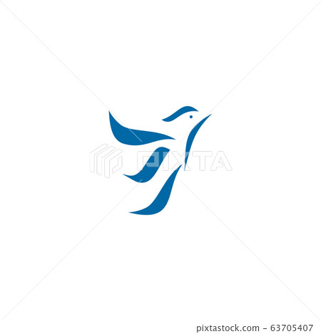 Bird icon logo design vector template 63705407