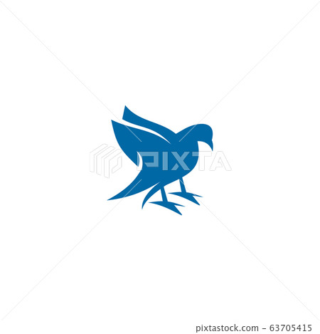 Bird icon logo design vector template Bird icon logo design vector template 63705415