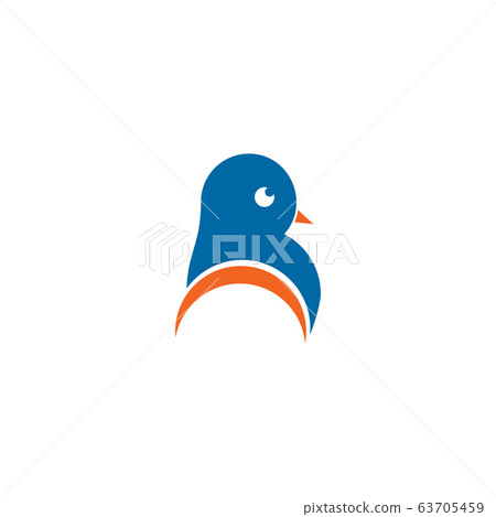 Bird icon logo design vector template 63705459