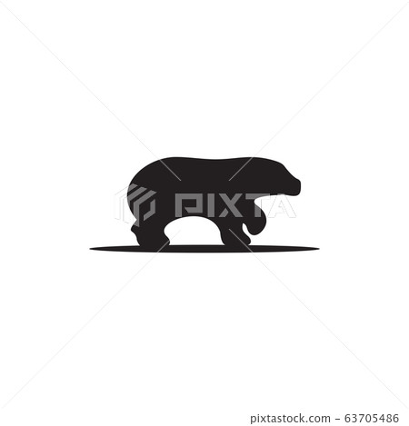 Bear icon logo design inspiration vector template Bear icon logo design inspiration vector template 63705486