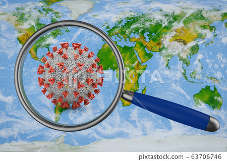 map and coronovirus 63706746