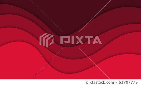 3D abstract background and paper cut shapes 63707779
