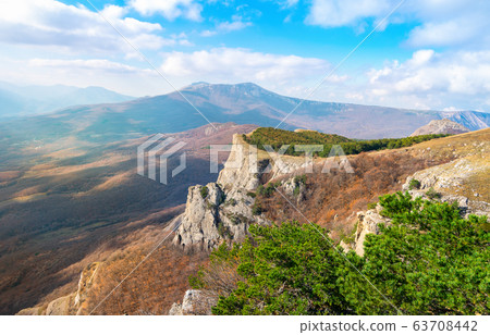 Mountain landscape in afternoon Mountain landscape in afternoon 63708442