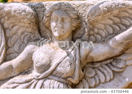 Goddess Nike in ancient Ephesus, Turkey Goddess Nike in ancient Ephesus, Turkey 63708446