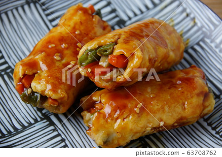 Vegetable Tsukune Teriyaki 63708762