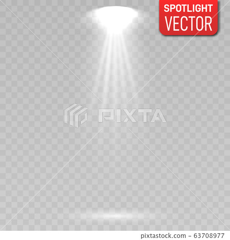 Scene illumination. Spotlight 63708977