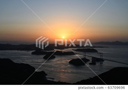 Shimanami Kaido的日落 63709696