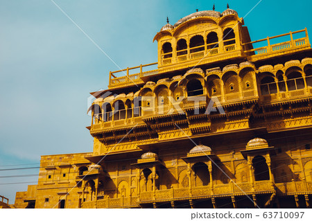 Jaisalmer Fort Raja Ka Mahal, historic architecture in India 63710097