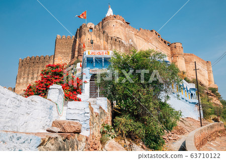 Mehrangarh Fort ancient ruins in Jodhpur, India 63710122