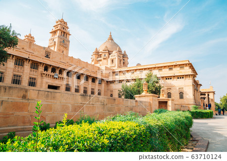 Umaid Bhawan Palace historical building in Jodhpur, India 63710124