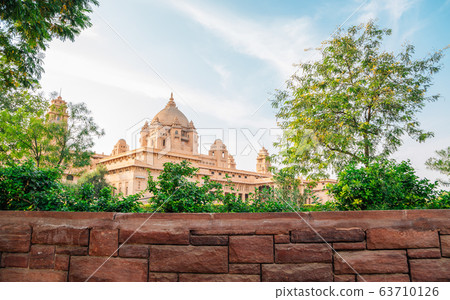Umaid Bhawan Palace historical building in Jodhpur, India Umaid Bhawan Palace historical building in Jodhpur, India 63710126