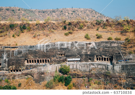 Ajanta Caves UNESCO World Heritage Site in India 63710838