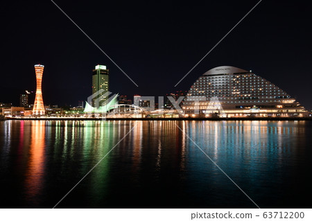 神戶港塔夜景，神戶海事博物館，神戶梅里肯公園東方酒店 63712200
