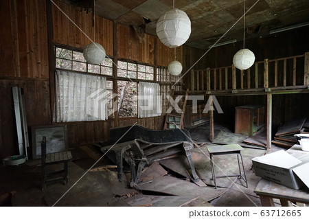 Ruins, Shiojiri City, Nagano Prefecture Sakaigawa Elementary School Kuwazaki Winter Branch School Closed School 63712665