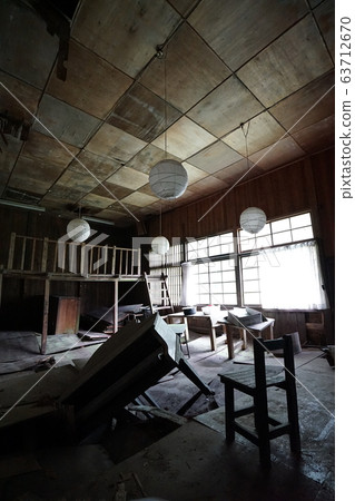 Ruins, Shiojiri City, Nagano Prefecture Sakaigawa Elementary School Kuwazaki Winter Branch School Closed School 63712670