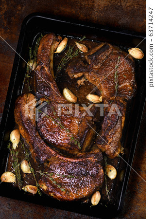 fried Pork Bone Cutlet 63714247