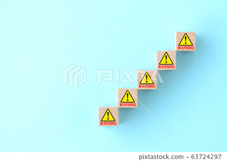 Image of increasing danger and vigilance 63724297