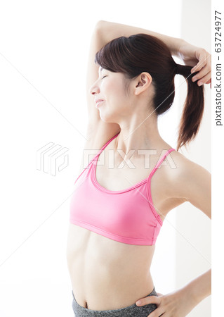 Women Aerobics Dance Fitness Sports Exercise Women Aerobics Dance Fitness Sports Exercise 63724977