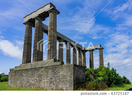 Morning sunny view of the National Monument of 63725187