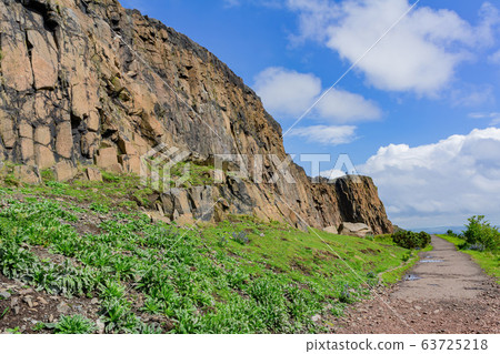 Beautiful natural landscape of Holyrood Park 63725218