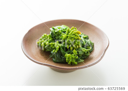 Spring vegetable nabana and sesame oil Spring vegetable nabana and sesame oil 63725569