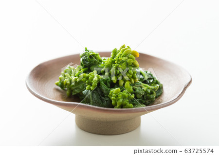 Spring vegetable nabana and sesame oil Spring vegetable nabana and sesame oil 63725574