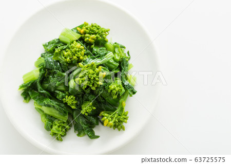 Spring vegetable nabana and sesame oil Spring vegetable nabana and sesame oil 63725575