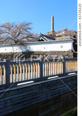 ■甲府城堡■舞鶴城公園■陽光■山梨縣■盛開櫻花 63726220