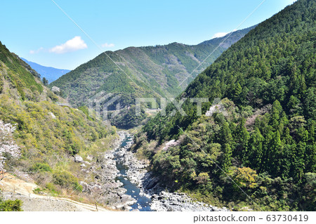 連接高知和松山新淀川谷的33號國道上的落木橋 連接高知和松山新淀川谷的33號國道上的落木橋 63730419