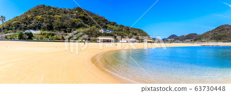 湯濱濱海公園全景[長崎縣I早市] 63730448