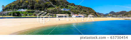 Yuinohama Marine Park Panorama [Isahaya City, Nagasaki Prefecture] 63730454