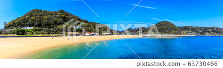 Yuinohama Marine Park Panorama [Isahaya City, Nagasaki Prefecture] 63730466