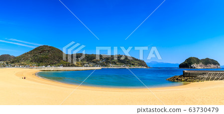 Yuinohama Marine Park Panorama [Isahaya City, Nagasaki Prefecture] 63730479